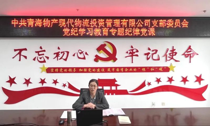 嚴(yán)明紀(jì)律作風(fēng) 永葆政治本色——集團黨委書記、董事長劉玲同志講授專題紀(jì)律黨課